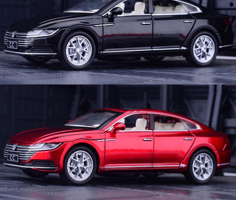 Car Zhi 32013 Children's Alloy Sedan Model - Pull Back Toy with Openable Doors