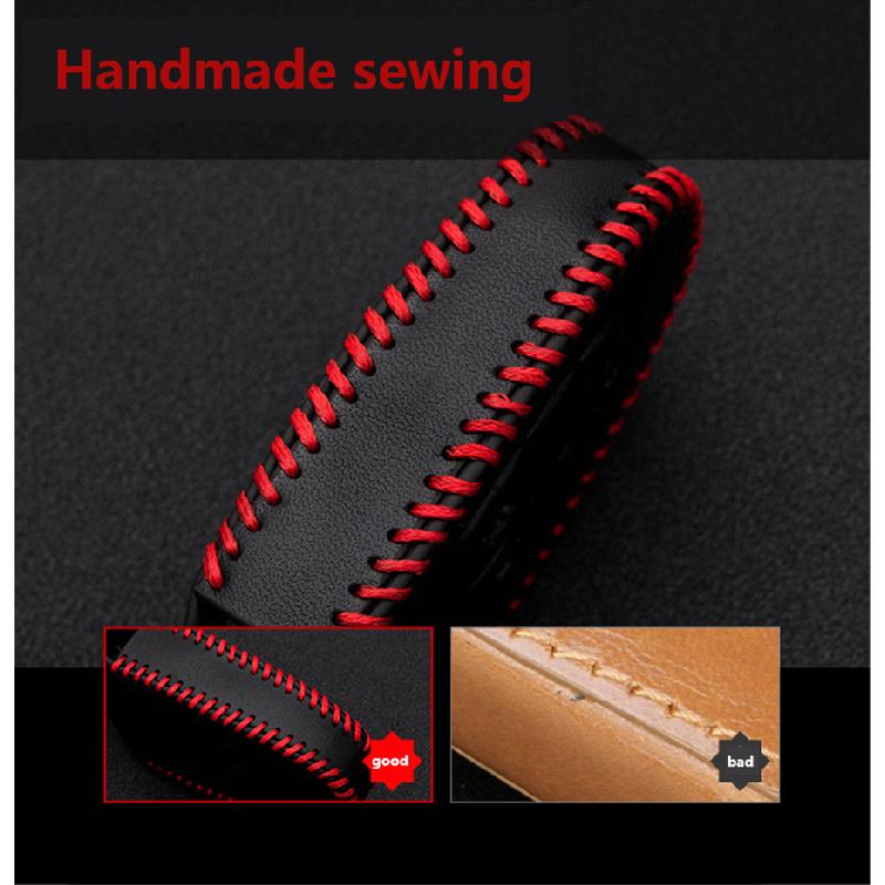 Genuine Leather Car Remote Key Cover