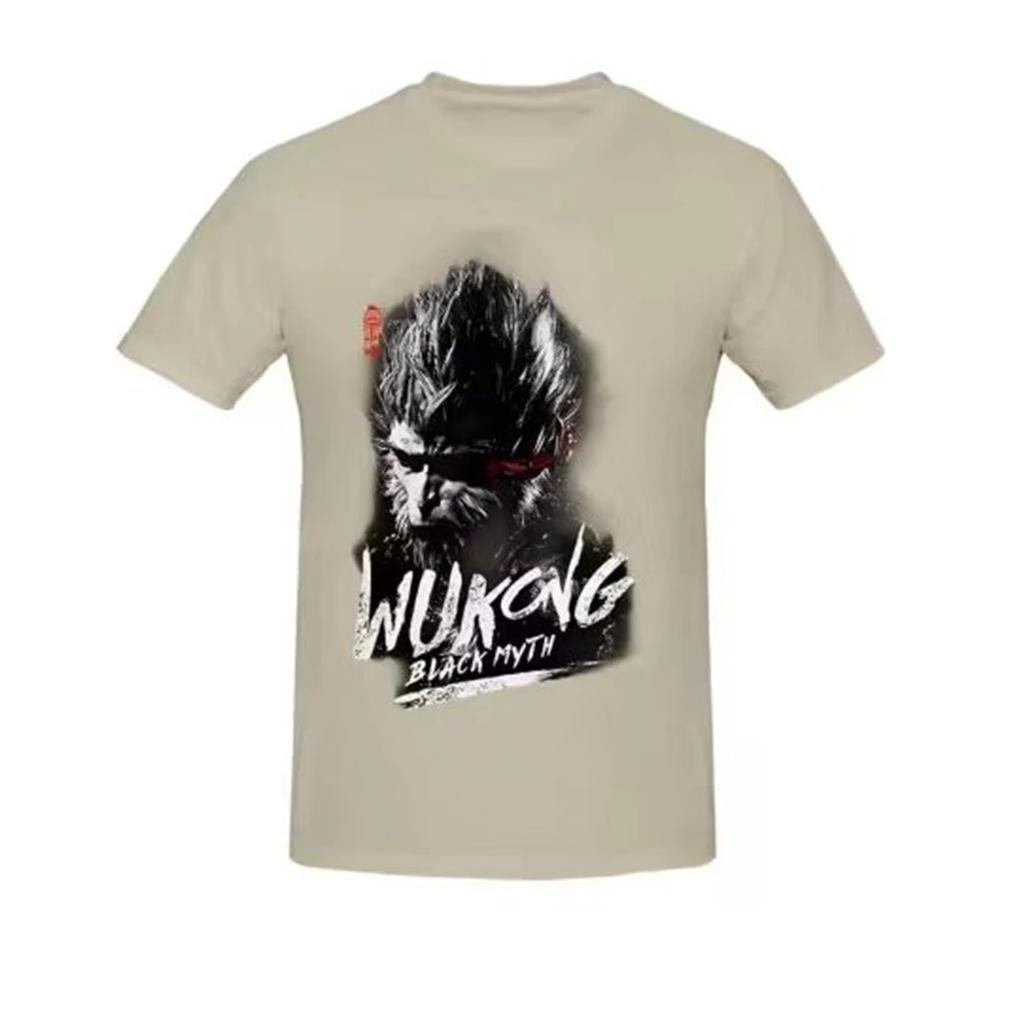 Black Myth Wukong 3D Tištěné Tričko Street Wear Pánské a Dámské Módní Velké Volné Tričko Dětské Horní Díl Pánské Oblečení