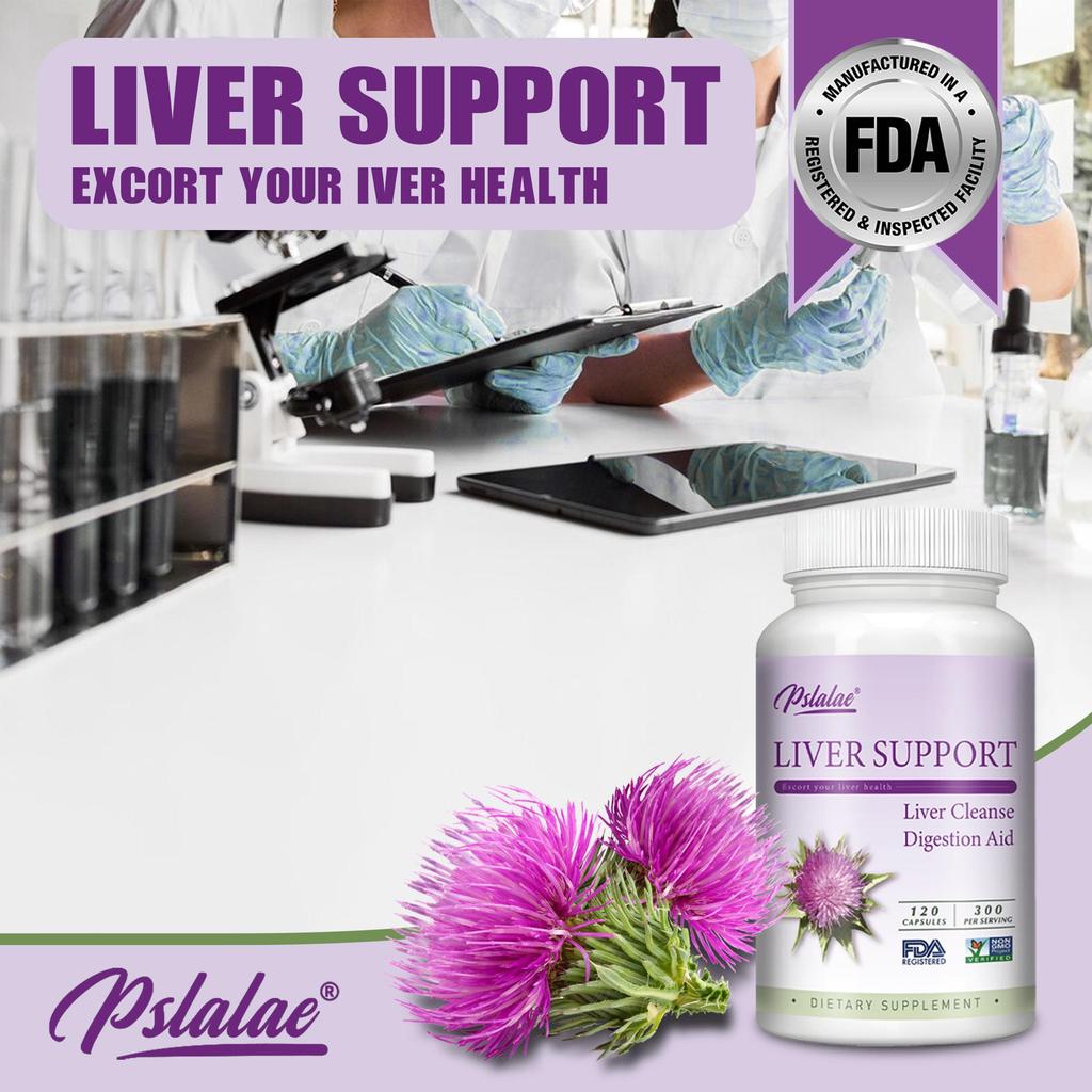Liver Health Dietary Supplement with Liver Detoxification and Digestive Aid Properties. 120 Capsules.