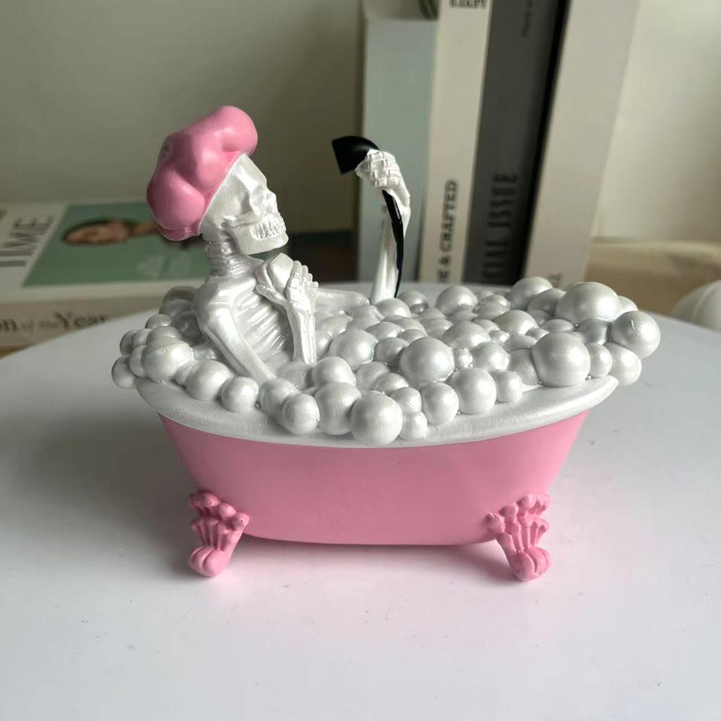 Halloween Ghost Decor Bathroom Haunted House Scary Craft Ornaments Spooky Witch Gothic Halloween Party Supplies