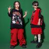 Girls' Japanese Street Dance Performance & Catwalk Costume: Trendy Hip-Hop Suit