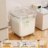 USAN HOME 60 Jin Transparent Rice Storage Bin