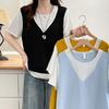 Navava Women 2in1 Round Neck ShorT Sleeve T shirT nT2702