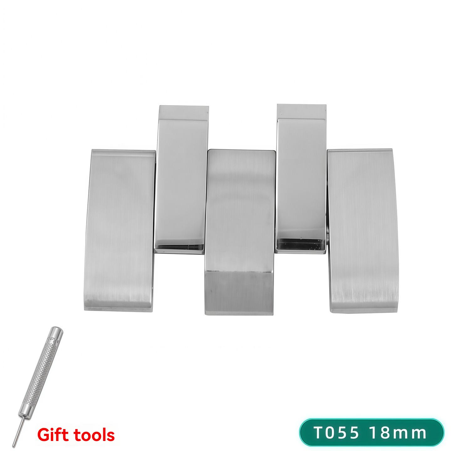 

Для серій Tissot 1853 T41 T045 T055 T063 T065 T085 T086 T094 T097 T099 T120 Браслет для годинника Сталевий сегмент годинника Сегмент годинника Duluer