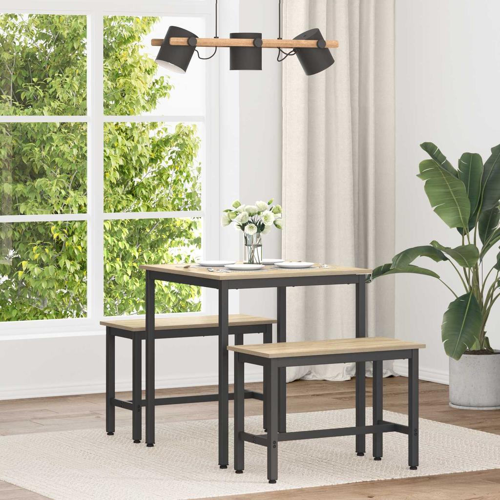 Dining Table 70 x 70 x 75 cm Metal