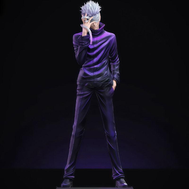 33CM SC Studio Jujutsu Kaisen Anime Figures Gojo Satoru Figures PVC Statue Room Decor Collection Model Toys Birthday Gifts