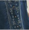2025 Women's Tencel Denim Shirt with Drape Short Sleeves - Retro Niche Thin Top