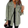 New Denim Jacket for Autumn and Winter, with A Unique Street Style and Ruffled Hem for Women