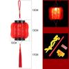 Horse Year New Year Lantern Chinese Style Red Handheld Lantern Tassel Cloth Lantern Hanging Ornament Festival Celebration