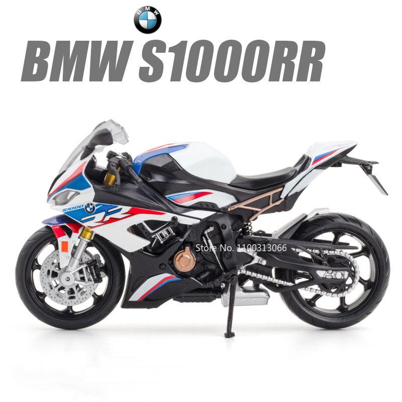 1:12 BMW S1000RR Motorcycle Models Car Toy Wheel Shock Absorption Honda CBR1000RR Fire Blade Motorcycles for Boys Birthday Gifts