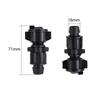 5Pcs 16mm Drip Irrigation Barbed Bypass Valve Tee Joint Drip System Water Diverting Valve For Drip Irrigation Hose Adapter