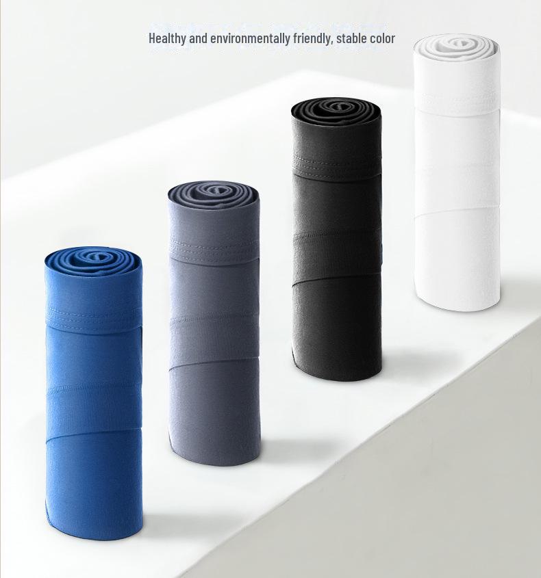 Pánské antibakteriální prodyšné kalhotky s nízkým střihem a kapsou ve tvaru U