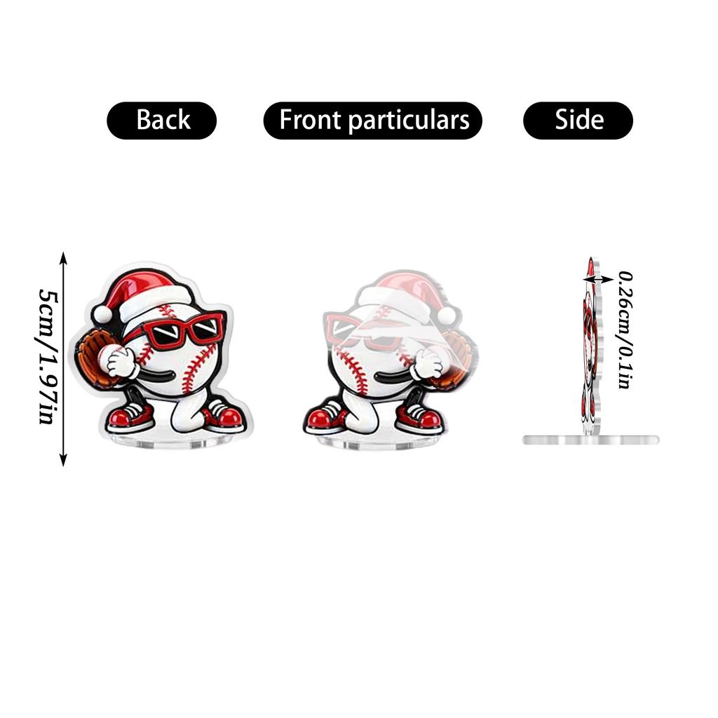 23denní vánoční adventní kalendář, baseballové hračky pro děti a teenagery, překvapení dárkové krabičky pro chlapce, dívky a teenagery, baseballové doplňky a dekorace