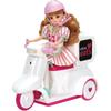 TAKARA TOMY Licca-chan Delivery Scooter 10 X 27 X 21 Cm for Ages 3 and Up