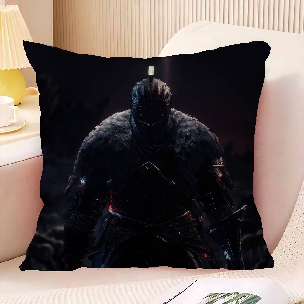 D-Dark S-Souls Game Personalized Pillow Cover Kids Bedroom Wild Party Decor Pillowcase Kid Birthday Shower Gift