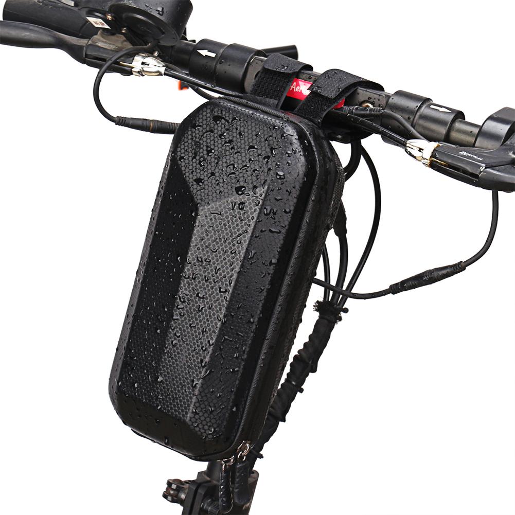 2/3/4L Electric Scooter Storage Bag Waterproof Bicycle Motorcycle Handlebar Hanging Bag Hard Shell Carry Bag Storage Accessories