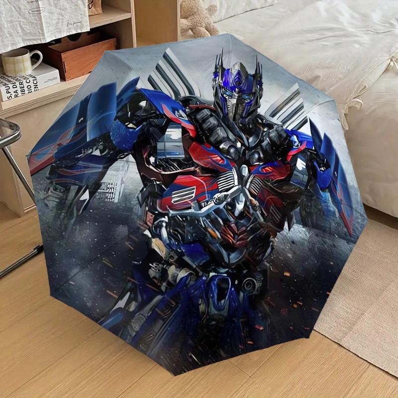 1pc Transformers Optimus Prime Themed High-quality Umbrella,Automatic Opening and Closing Umbrella,Multi-functional Umbrella G0811178
