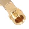 Effortlessly Connect Spray Hoses with this Reliable Brass Adapter for Nilfisk External Thread Pressure Washers
