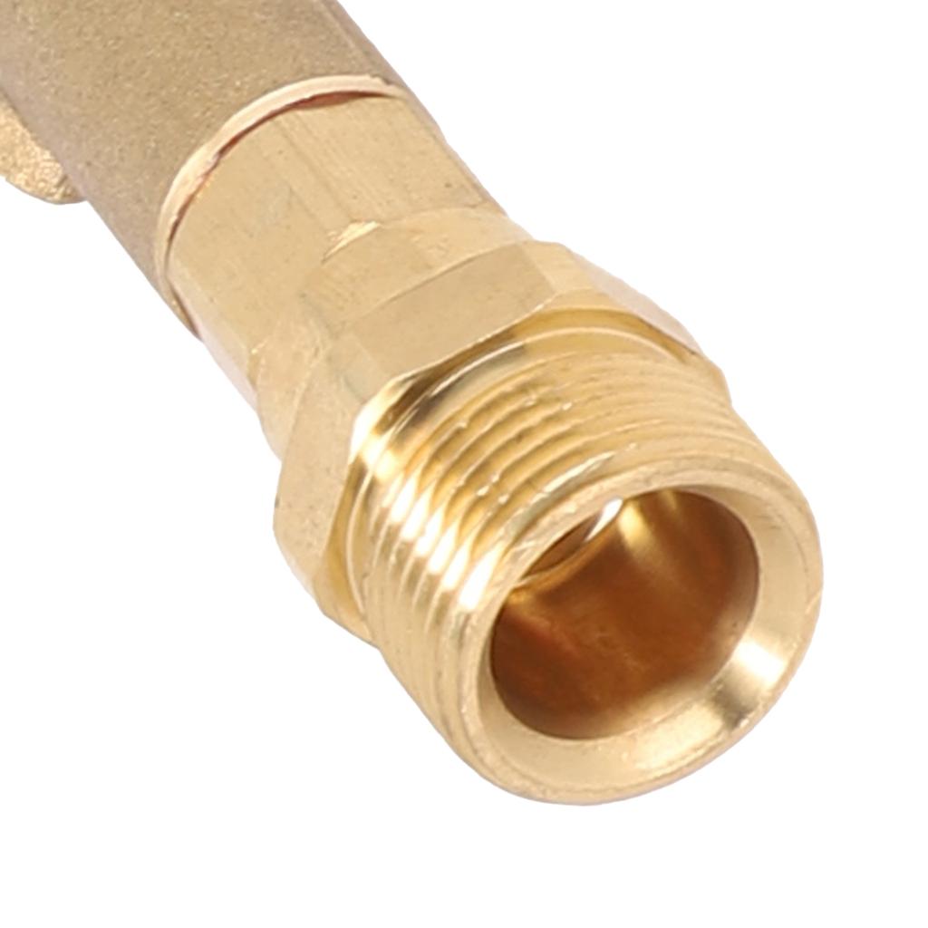 Effortlessly Connect Spray Hoses with this Reliable Brass Adapter for Nilfisk External Thread Pressure Washers