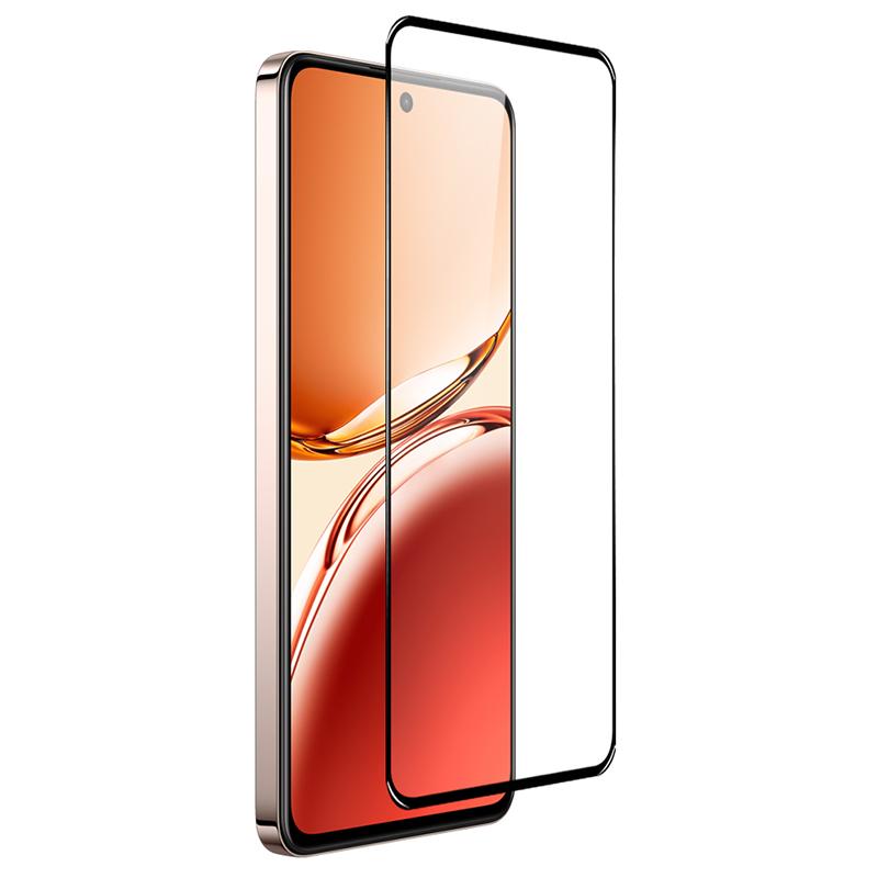 

NORTHJO For Oppo Reno12 F 5G Clear Case TPU Phone Cover with Screen Protector A