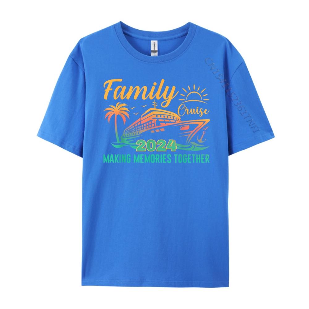 Family Cruise Making Memories Together Vacation Boat Black T Shirt Mens Clothing Game
