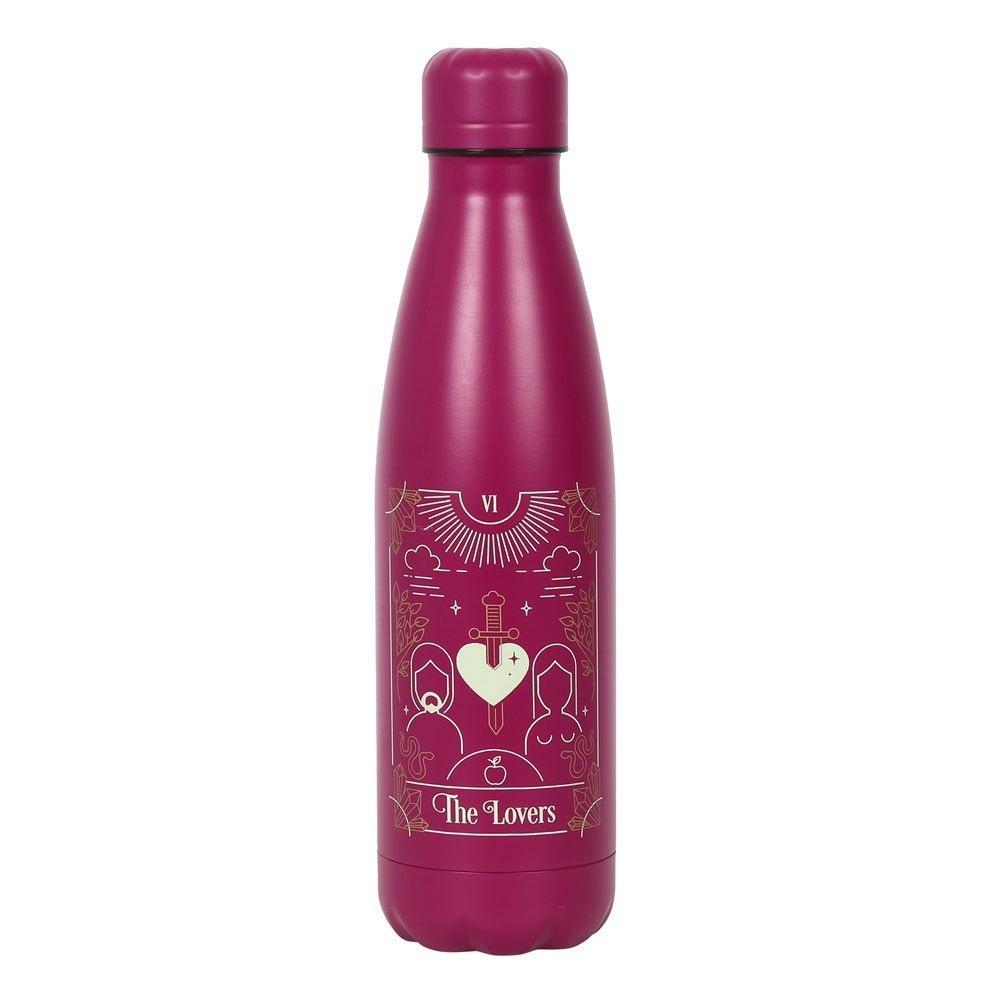 Sdf129634 Lovers Tarot Metal Water Bottle