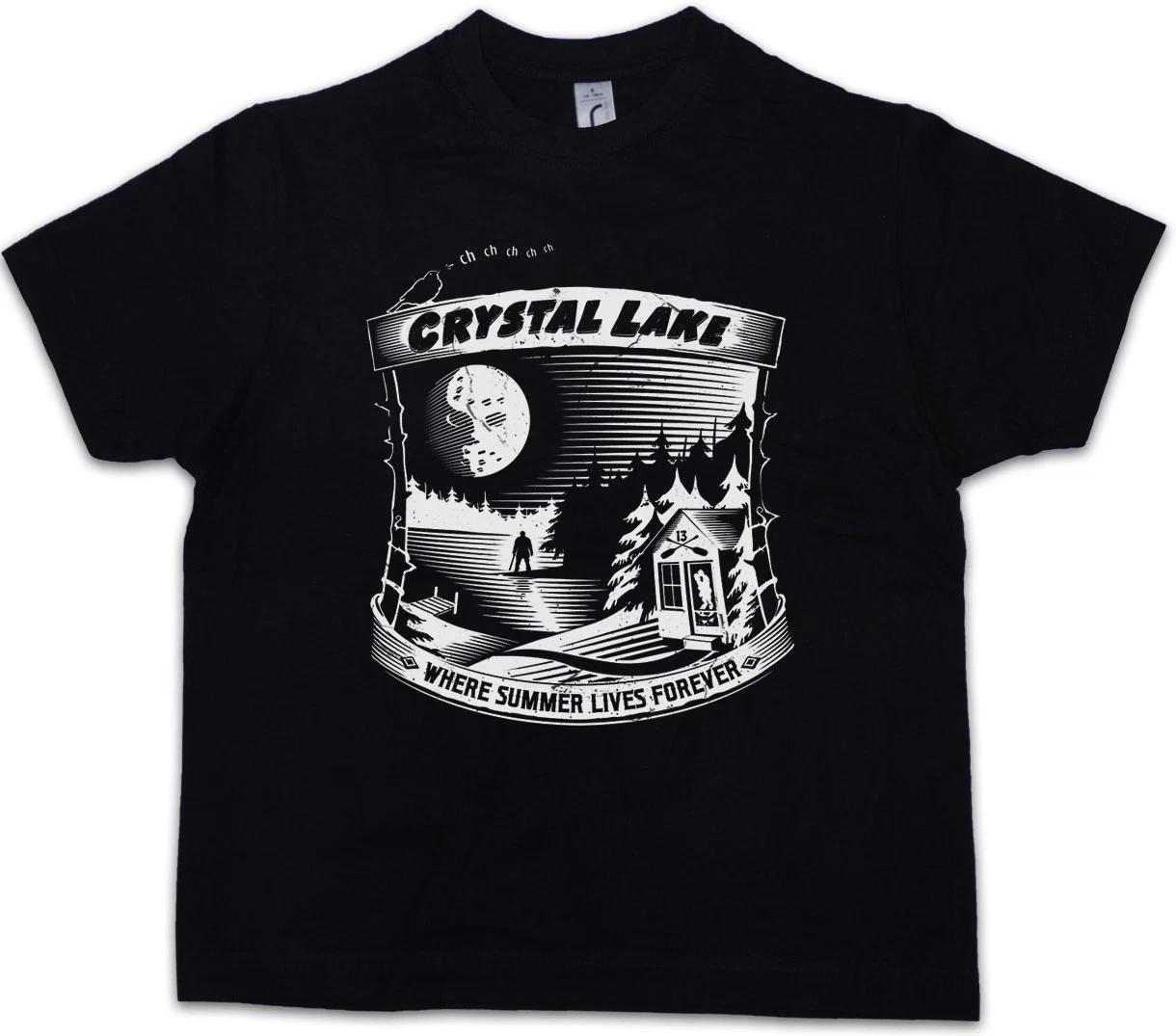 WHERE SUMMER LIVES FOREVER Kids Boys T-Shirt The 13 Friday Jason 13th Camp 150