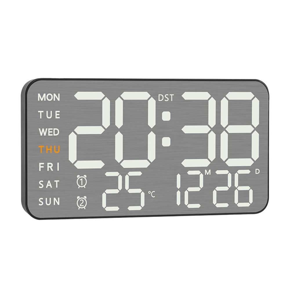 Wall-mounted Electronic Wall Clock ABS Display Table Clock New Digital LED Clocks  Bedroom