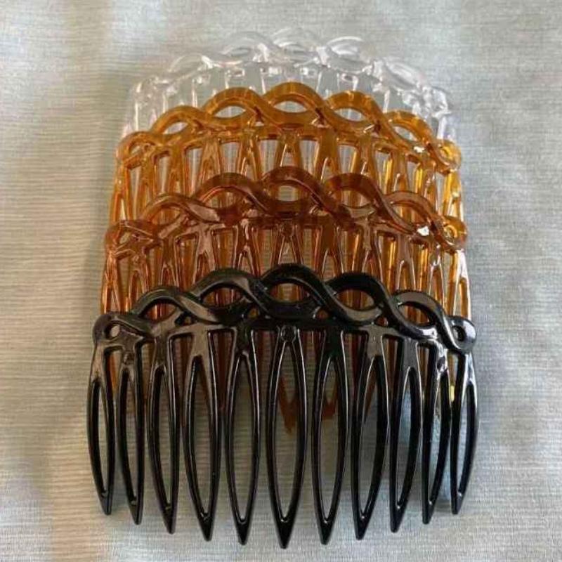 1/10pcs New Women Brides Wedding Veil Hair Combs French Combs Korean Retro Bangs Comb Hairpin Style Insert Comb