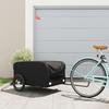 VidaXL Bicycle Trailer Black 45 Kg Iron 94052