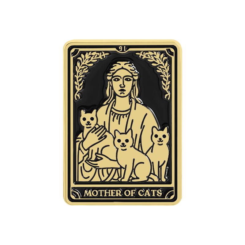 

МАТЬ КОШЕК Эмалевые Значки На Заказ МАТЬ СОБАК Броши Значки на Лацкан Одежда Животные Ювелирные Изделия Подарок для Друзей