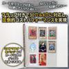 Hamdely Sheet 100 Sheets with 30 4 2 A4 Trading Card Card Sheet Size Pocket Clear Transparent File Leaf Refill Sheet Album Storage Replaceable 30