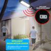 LED Solar Lights 3 Modes Outdoor Garden Street Light With Motion Sensor Waterproof Wall Light for Garage
