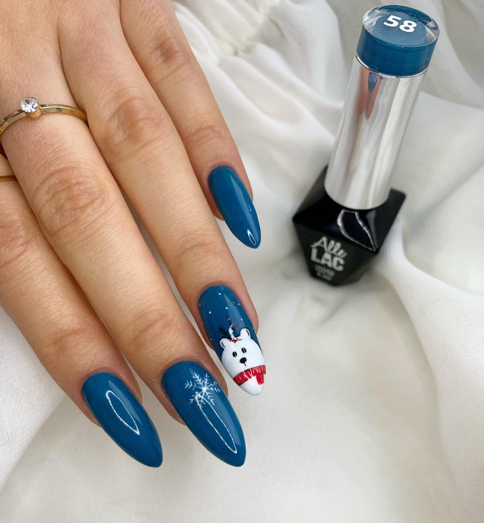 Esmalte Híbrido Led/Uv Gel Polish Allelac Colección Marocco Nº 58 5 G