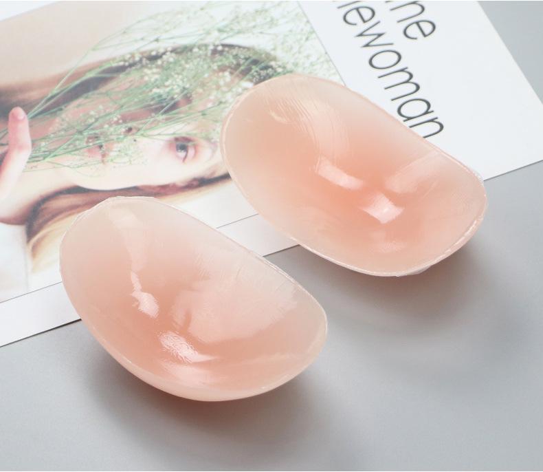 Spalline autoadesive in silicone, antiscivolo, unisex, rimovibili, design ad angolo retto invisibile.
