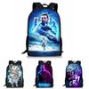 Cristiano Ronaldo Basketball Sports Backpack With Waterproof Polyester For Middle School Students