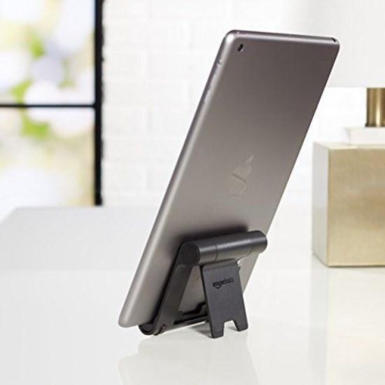 Basics Tablet Stand Multi-Angle Portable Tablet/Kindle/Smartphone Black