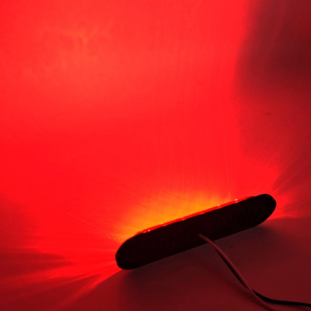 Seitenleuchte 6 LED getönt 12-24V Rot Off-Road