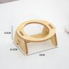 Stainless Steel Pet Bowl Stand: Cat & Dog-Friendly, Anti-Spill, Neck Protection, 2-in-1 Design for Food & Water