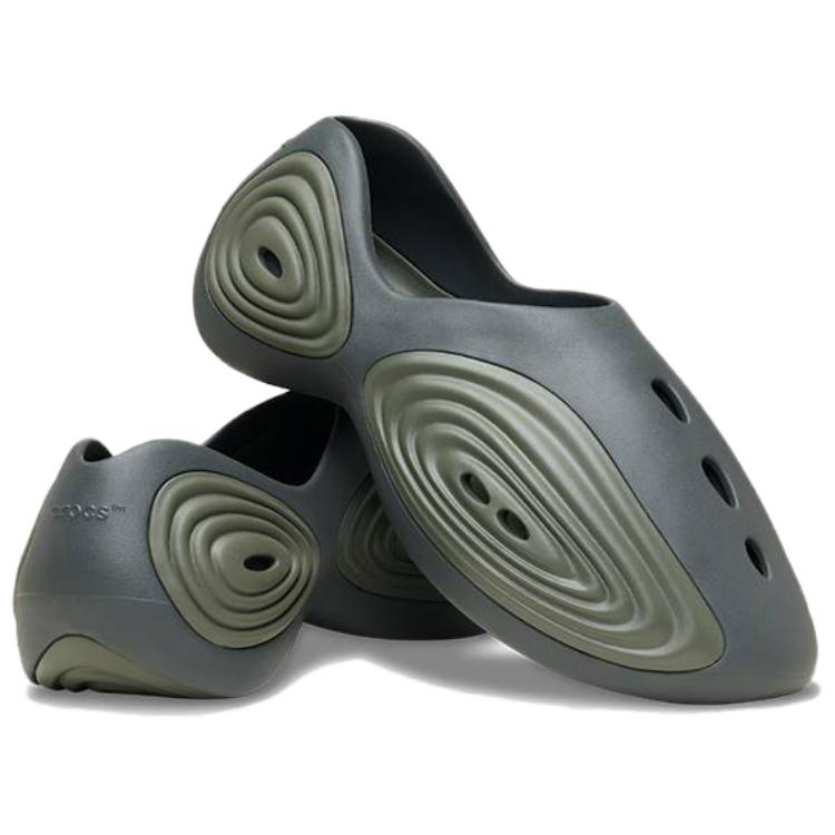 Crocs Spaceship Shoes Clogs Unisex Black Gray 214154-1GO