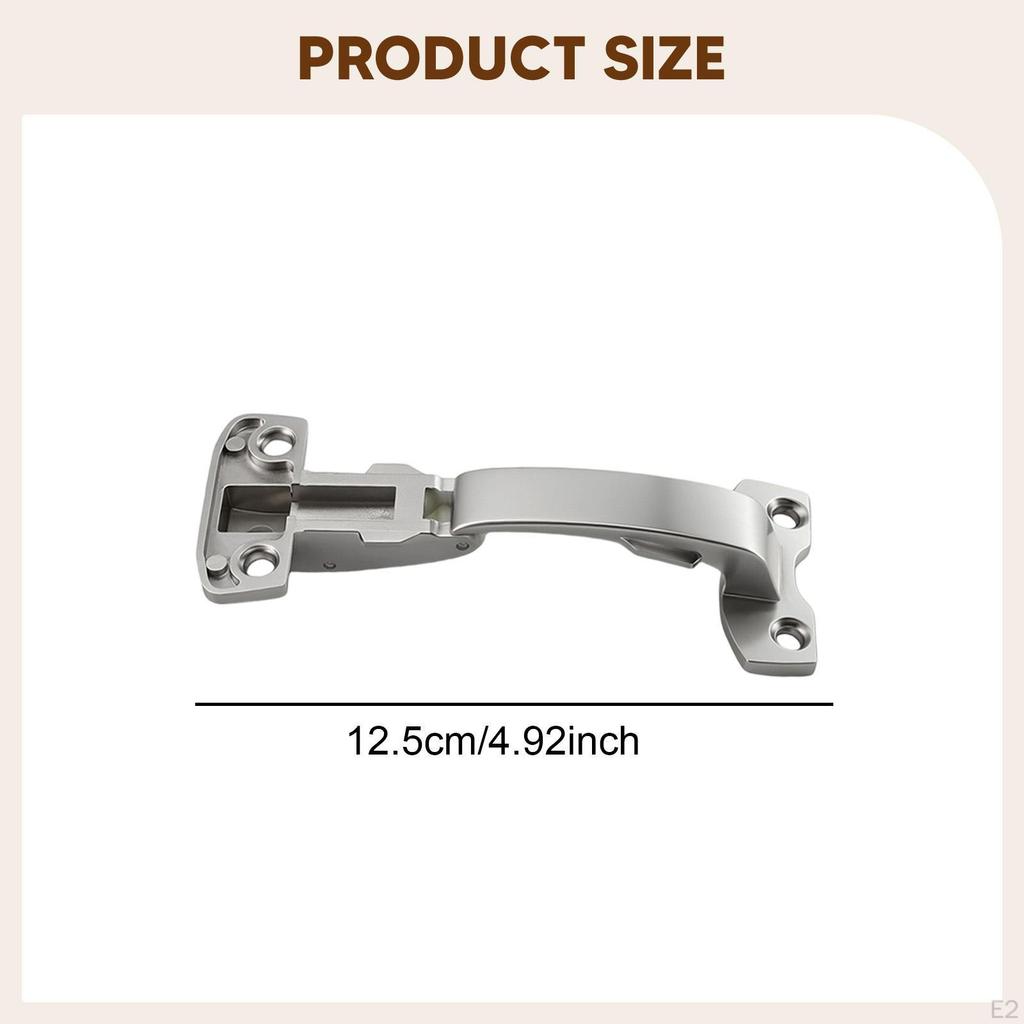 Cabinet Folding Hinge High Performance Zinc Alloy for Home Kitchen Wardrobe