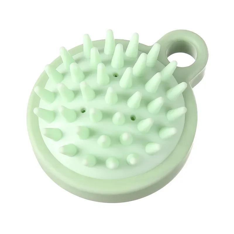 Silicone Shampoo Comb Household Scalp Massage Brushes Dandruff Removal Itching Relieving Hair Brushes Salon Hairdressing Tools