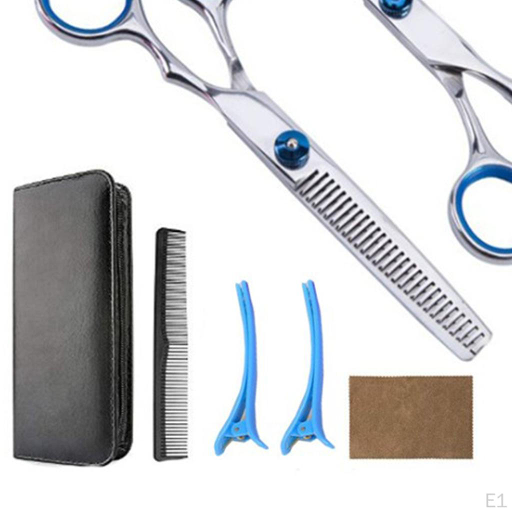 Salon Barber Hair Cutting Scissors Shears Hairdressing Full Set F