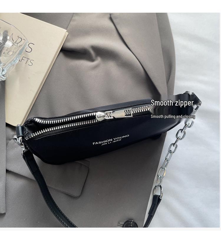 New Women's Textured Letter Fashion Small Crossbody & Shoulder Bag