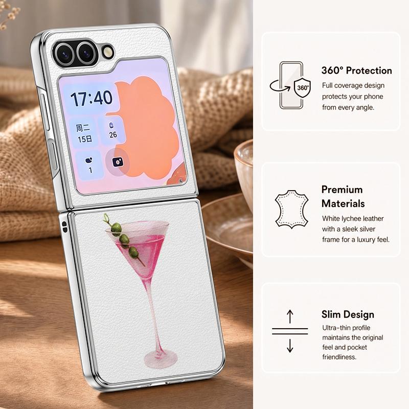 Colorful Buttons Blocks Print Case For Samsung Galaxy Z FlIP 7 FE 6 5 Z Flip7 Flip6 Flip5 Luxury Plating PC+PU Leather Hybrid Folding Phone Cover