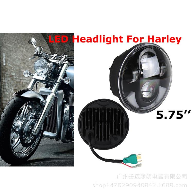 5.75" 40W Super Bright Headlight for Harley - European/American Motorcycle Modified Headlight