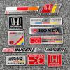 Car Logo Aluminum Label Stickers Decorative Accessories For Civic Fit Accord City Vezel CR-V S660 Odyssey HR-V Insight