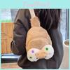 Plush Melty Fashionable Sling Bag For Children With Adorable Prints And Design Lightweight