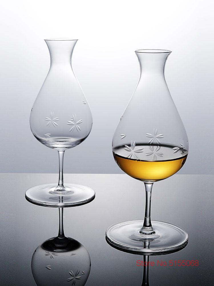Ultimo Design Unico Bicchiere da Whisky Scotch Raccolta Degustazione di Whisky Calice da Nosing Bicchiere Pancia Larga Appassionato Sommelier Calice da Vino